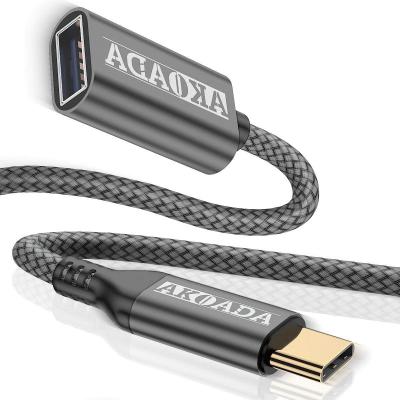 C型公头至USB 3.0母头OTG线