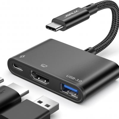 3 合 1 USB C 转 HDMI适配器